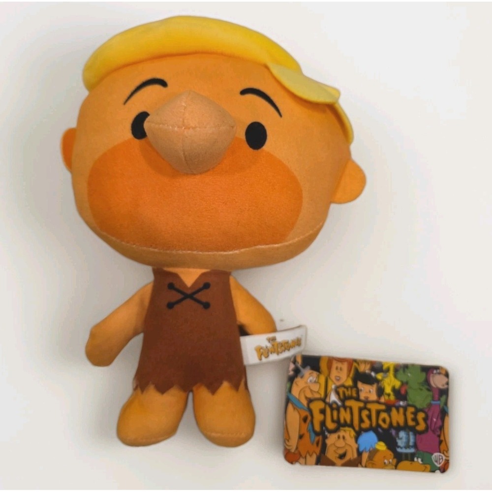 Barney Rubble 8" plush Toy Factory Stuffed Animal Flintstones Comic